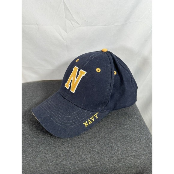 U.S. NAVY Hat Est. 1775 Cap Navy Logo Adult Adjustable OSFA Fire For Effect - Picture 1 of 6